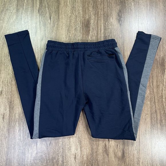 Vanquish Fitness Womens S Joggers Pants Navy Drawstring Adjustable Waist Pockets - Picture 10 of 10